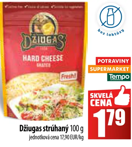 Džiugas syr strúhaný