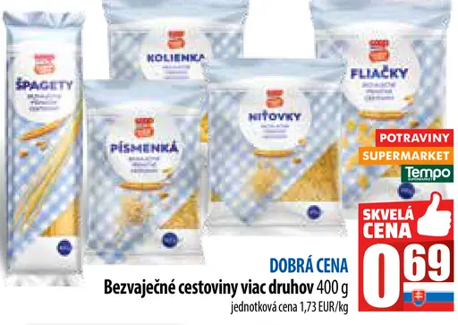 Bezvaječné cestoviny