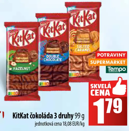 KitKat čokoláda