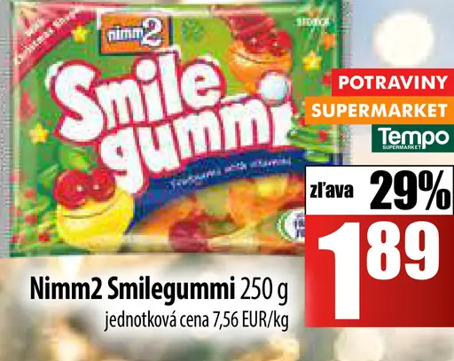 Nimm2 Smilegummi