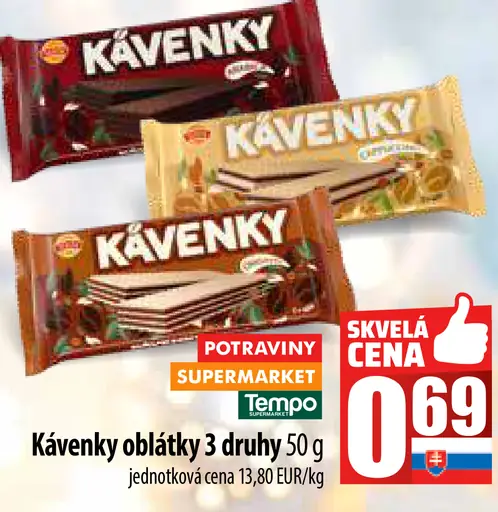 Kávenky oblátky
