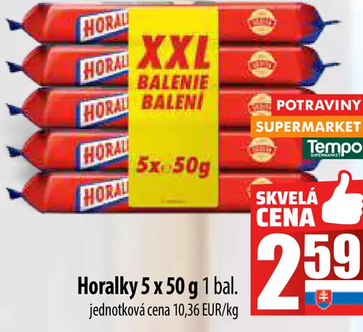 Horalky XXL balenie
