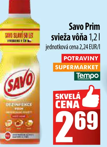 Savo Prim Svieža vôňa