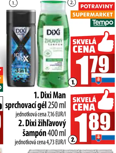Dixi Man sprchovací gél