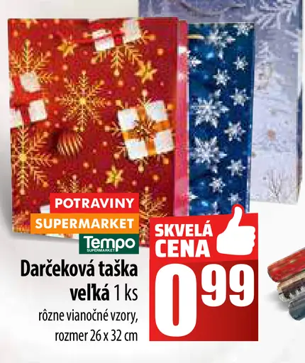 Darčeková taška veľká