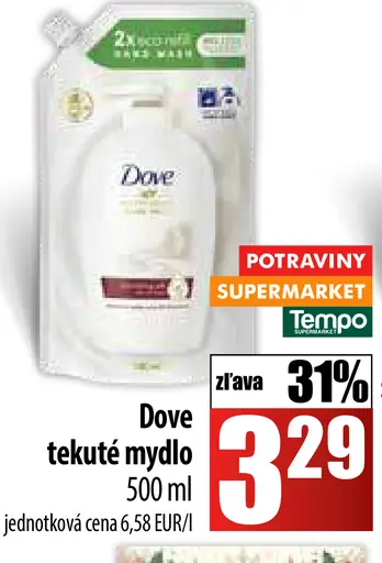 Dove Tekuté mydlo