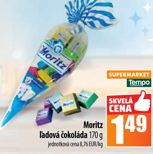 Moritz Ľadová čokoláda