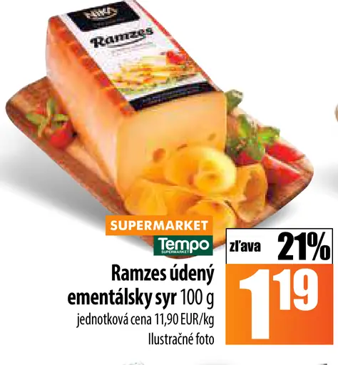 Ramzes údený Emmental
