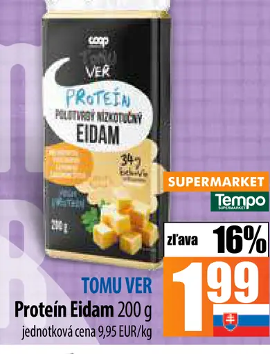 Coop Jednota Tomu Ver Proteín Eidam
