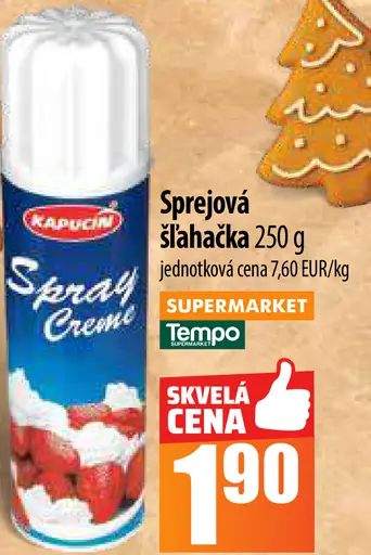 Kapuccino Sprejová šľahačka