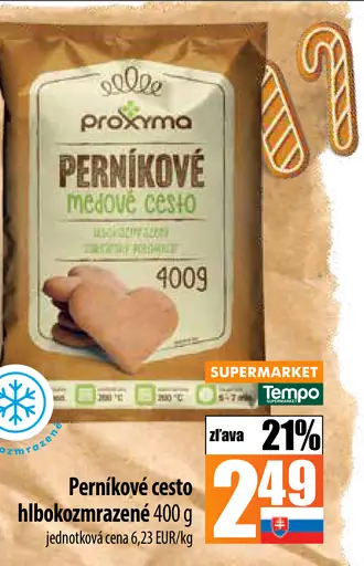 Proxima Perníkové cesto hlbokozmrazené