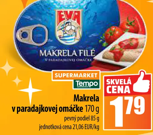 Eva Makrela v paradajkovej omáčke