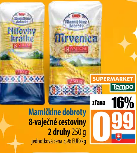 Mamičkine dobroty 8-vaječné cestoviny