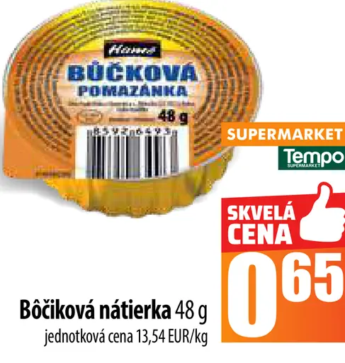 Hamé Bôčiková nátierka