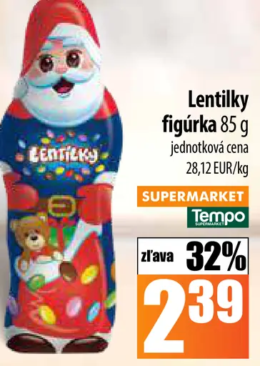 Lentilky figúrka