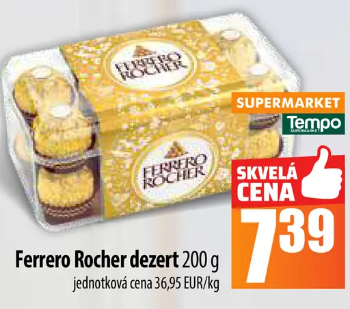 Ferrero Rocher dezert
