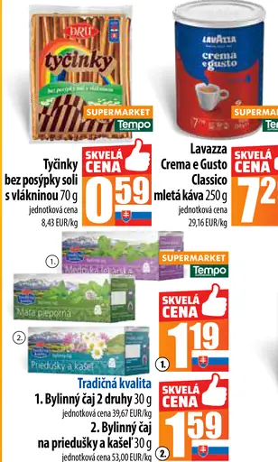 Lavazza Crema e Gusto Classico zrnková káva