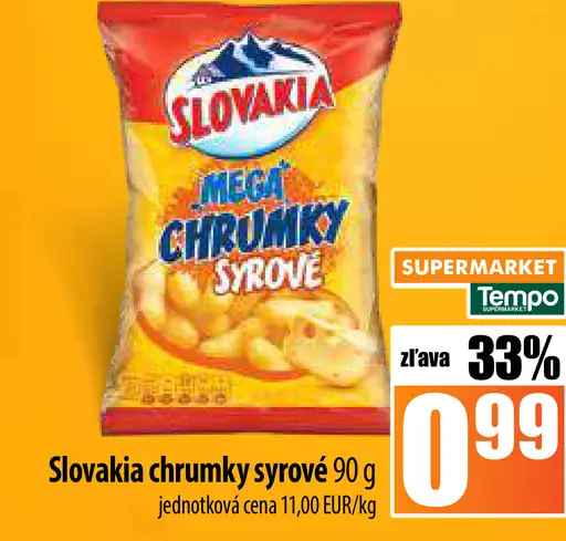 Slovakia chrumky syrové
