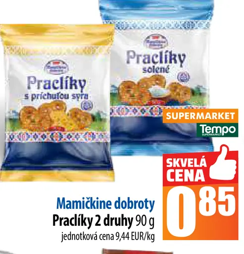 Mamčinine dobroty Praclíky