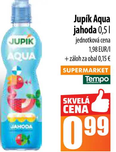 Jupík Aqua Jahoda