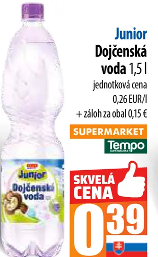 Junior Dojčenská voda