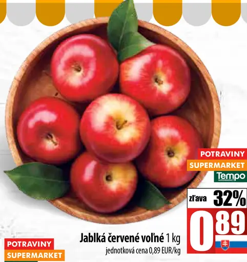 Jonatán Červené jablká