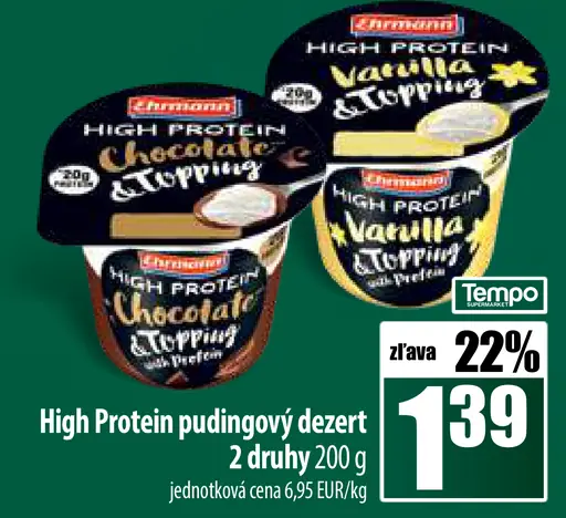Ehrmann High Protein pudingový dezert