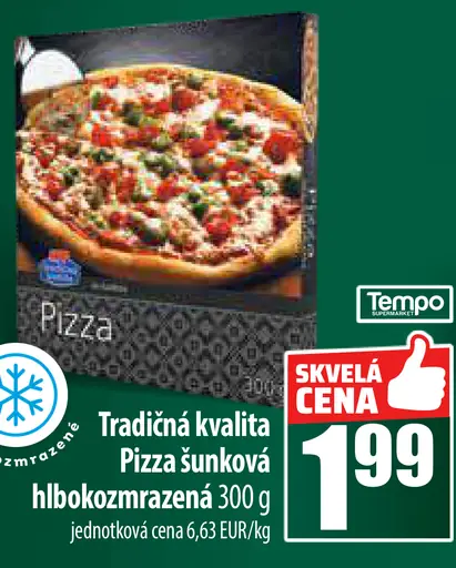 Tradícia Pizza šunková