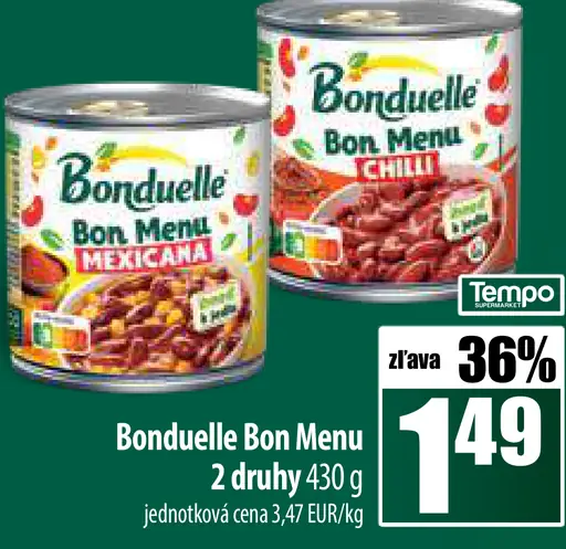 Bonduelle Bon menu
