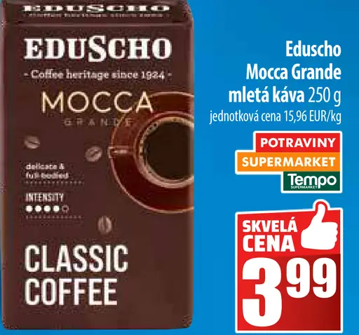 Eduscho Mocca Grande pražená mletá káva