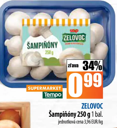 Zelovoc šampiňóny