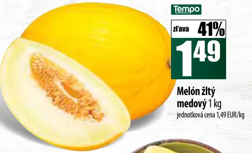 Melón žltý medový