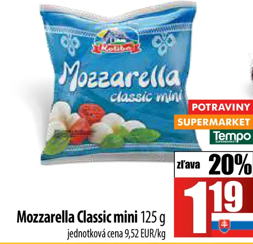 Mozzarella Classic mini
