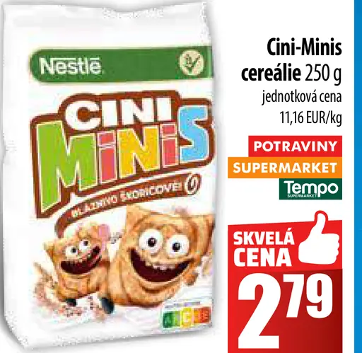 NESTLÉ CINI MINIS cereálie