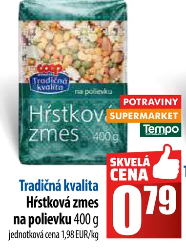 Coop Tradičná kvalita Hŕstková zmes