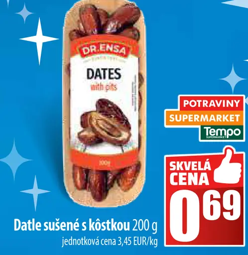 Dr. Ensa Datle sušené s kôstkou