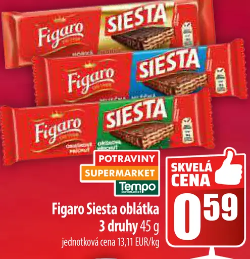 Figaro Siesta oblátka