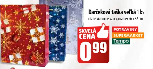 Darčeková taška veľká