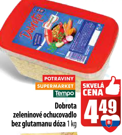 Dobrota zeleninové ochucovadlo bez glutamanu