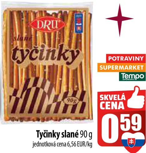DRU tyčinky slané