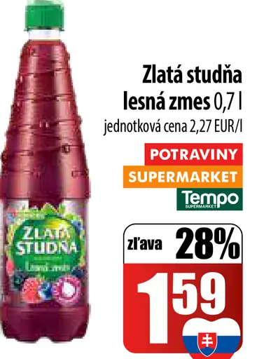 Zlatá Studňa lesná zmes