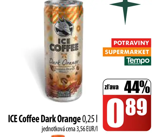 ICE Coffee Dark Orange plechovka