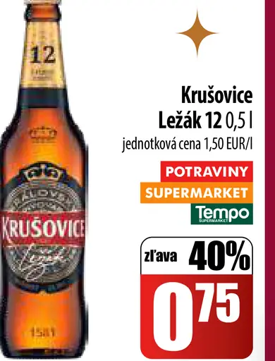 Krušovice pivo