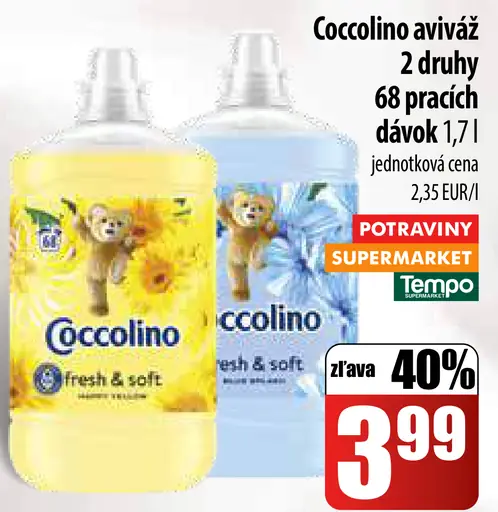 Coccolino aviváž