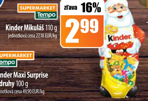 Kinder Mikuláš