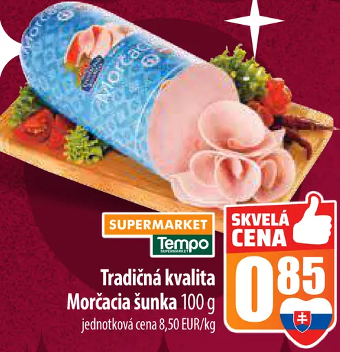 Tradičná kvalita Morčacia šunka