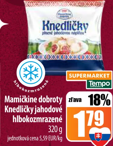 Mamičkine dobroty Knedličky jahodové
