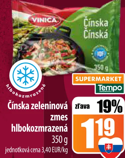 Vinica čínska zeleninová zmes