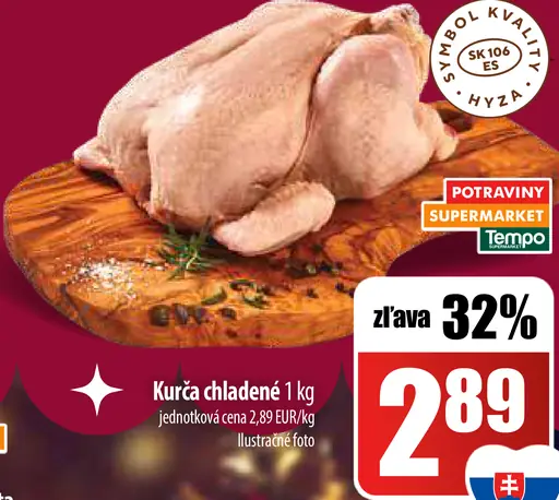 Hyza Kurča chladené