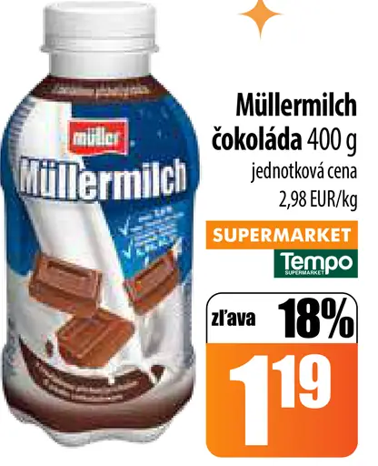 Müller Müllermilch čokoláda